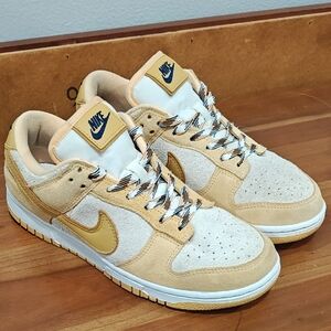Nike Dunk Low Celestial Gold Suede (Women's)